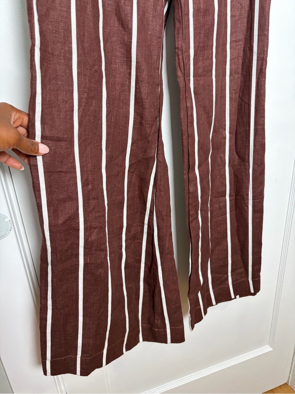 Anthropologie Faithfull La Plage De Mau Linen Pants medium - Picture 12 of 16